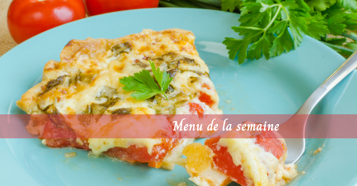 Menu De La Semaine – Maman€conome